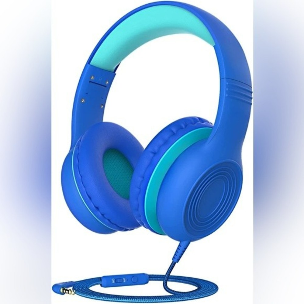 MPOW Kids Headphones, Wired Headphones for Kids with Adjustable Headband